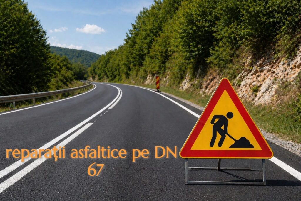 Lucrări de reparații pe DN 67 între Târgu Jiu și Polovragi, începând din 27 aprilie IMG 1330
